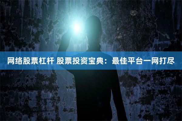网络股票杠杆 股票投资宝典：最佳平台一网打尽