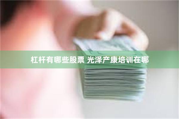 杠杆有哪些股票 光泽产康培训在哪