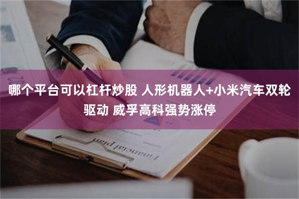 哪个平台可以杠杆炒股 人形机器人+小米汽车双轮驱动 威孚高科强势涨停