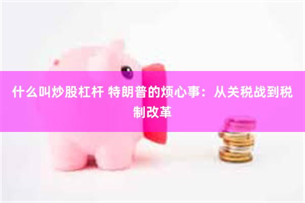 什么叫炒股杠杆 特朗普的烦心事：从关税战到税制改革