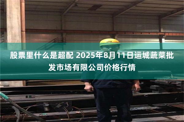 股票里什么是超配 2025年8月11日运城蔬菜批发市场有限公司价格行情